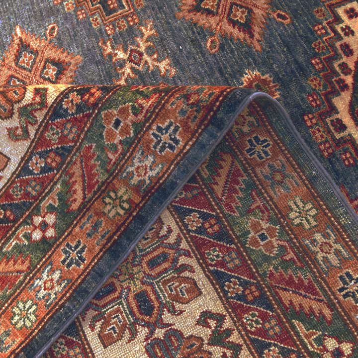 8' 11 x 11' 5 Hand Knotted Kazak Rug