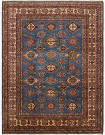 8' 11 x 11' 5 Hand Knotted Kazak Rug