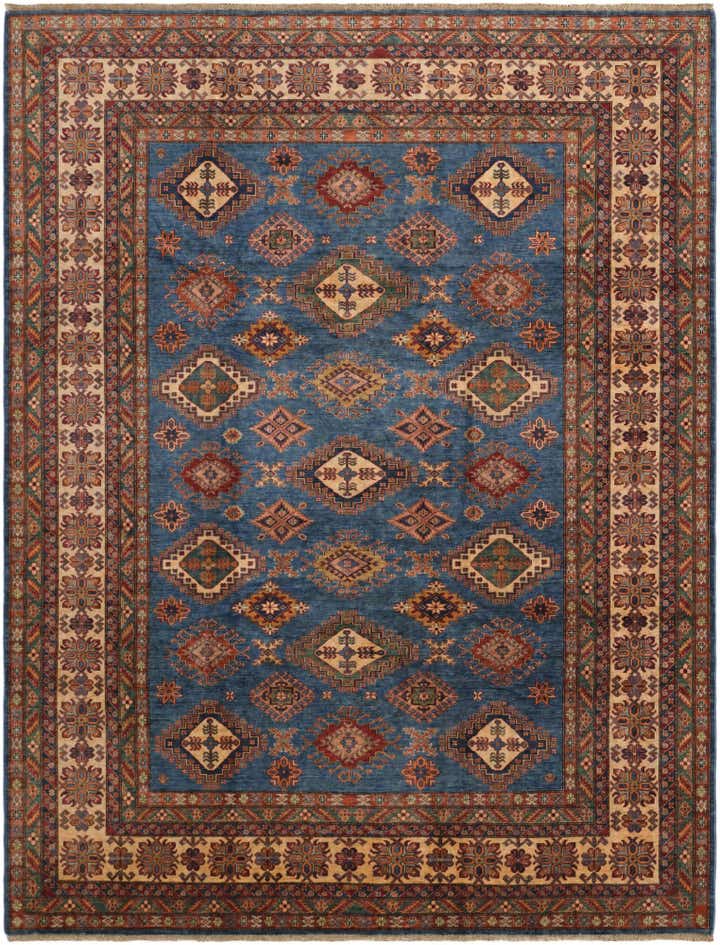 8' 11 x 11' 5 Hand Knotted Kazak Rug