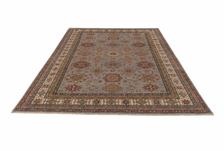 8' 6 x 12' 9 Hand Knotted Kazak Rug