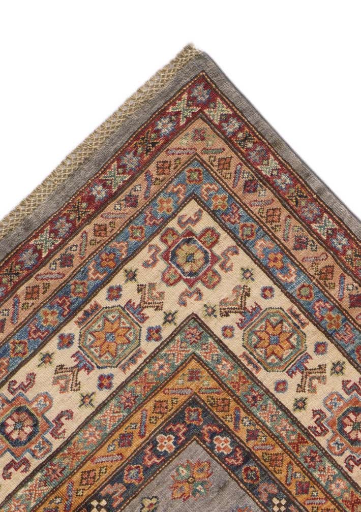 8' 6 x 12' 9 Hand Knotted Kazak Rug