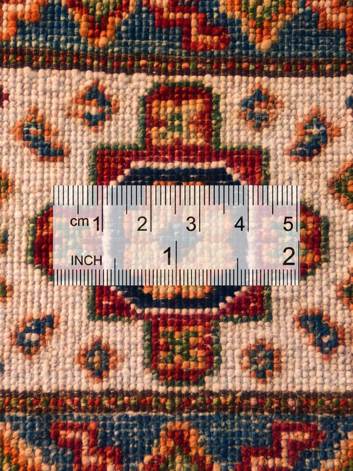 8' 6 x 12' 9 Hand Knotted Kazak Rug