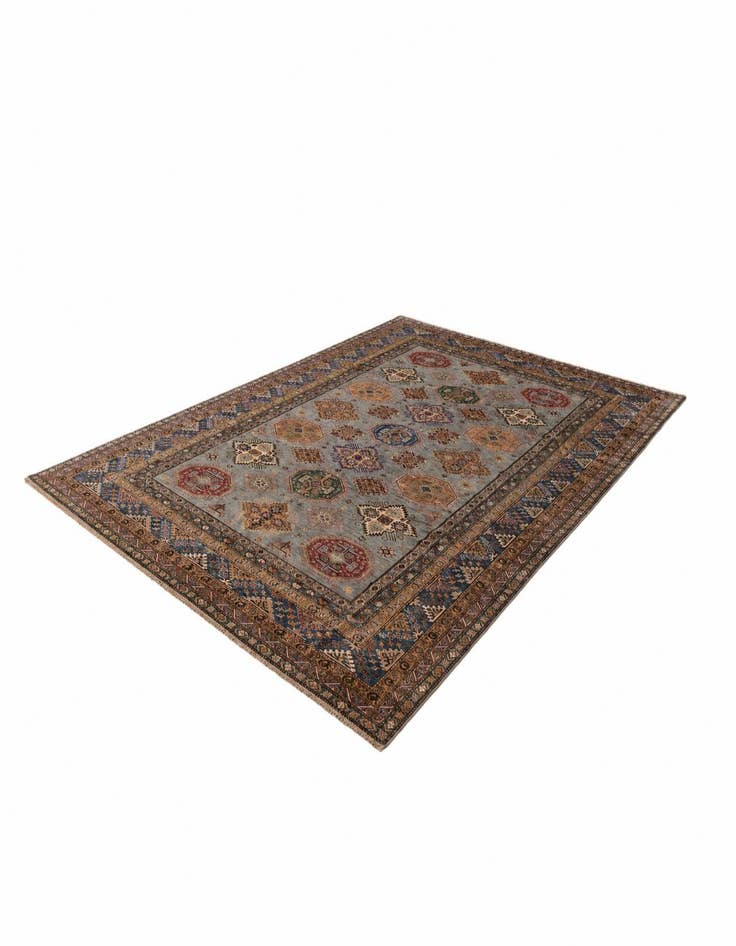 Detail image of 9' 3 x 12' 8 Hand Knotted Kazak Rug