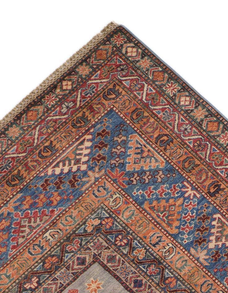 Detail image of 9' 3 x 12' 8 Hand Knotted Kazak Rug