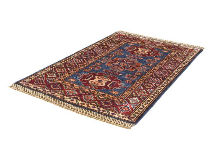 2' x 3' 1 Hand Knotted Kazak Rug