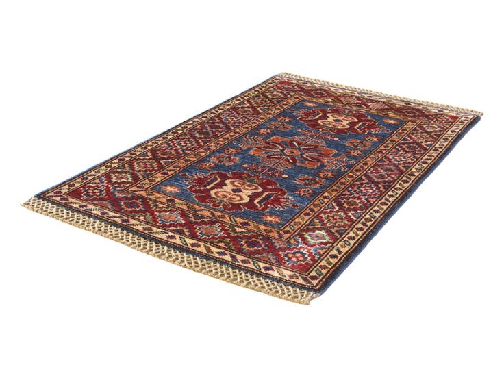 Detail image of 2' x 3' 1 Hand Knotted Kazak Rug