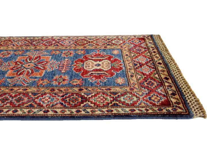 2' x 3' 1 Hand Knotted Kazak Rug