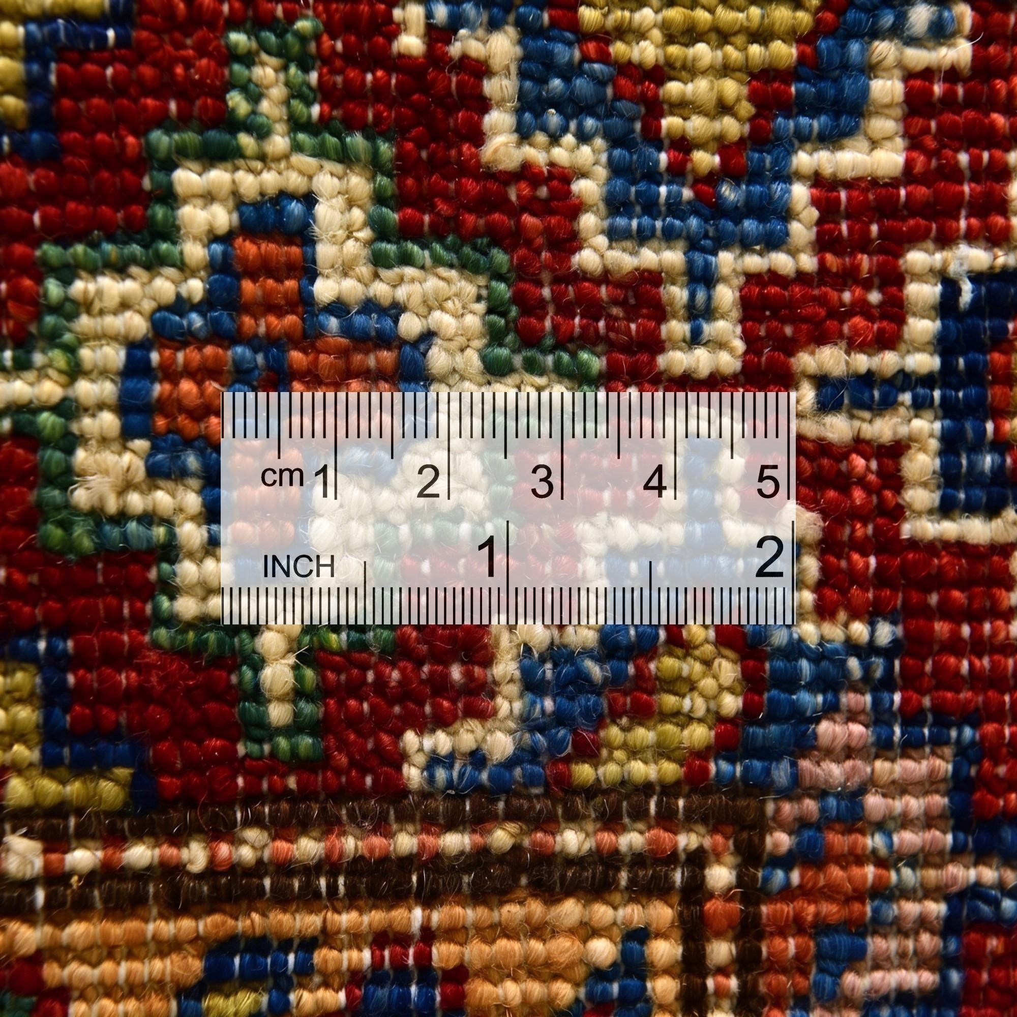 2' x 3' 1 Hand Knotted Kazak Rug