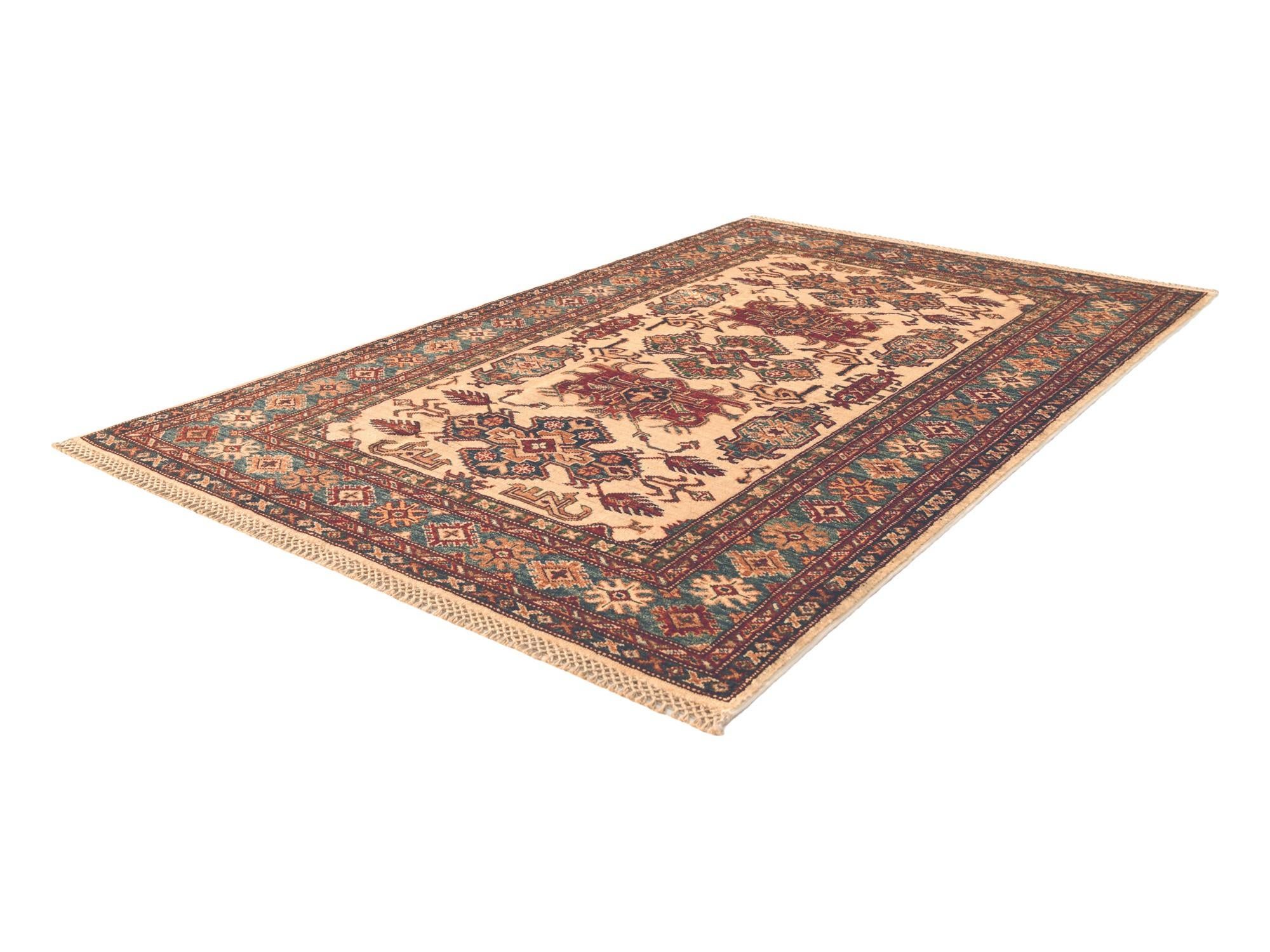 4' x 6' Hand Knotted Kazak Rug