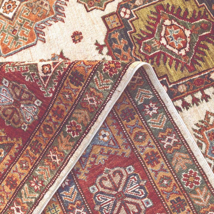Detail image of 6' 11 x 10' 4 Hand Knotted Kazak Rug
