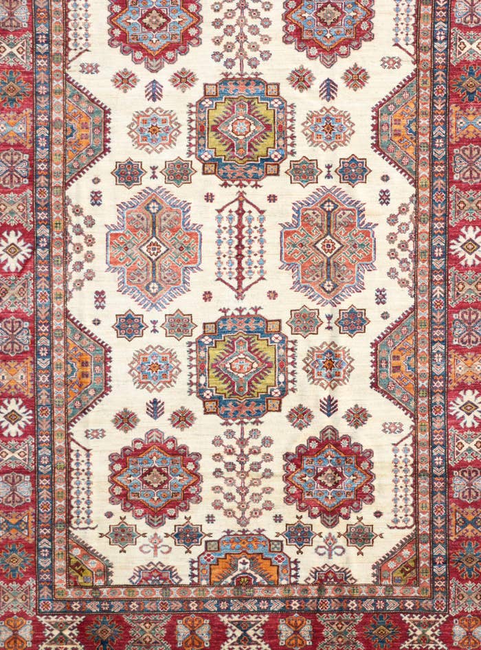 Detail image of 6' 11 x 10' 4 Hand Knotted Kazak Rug