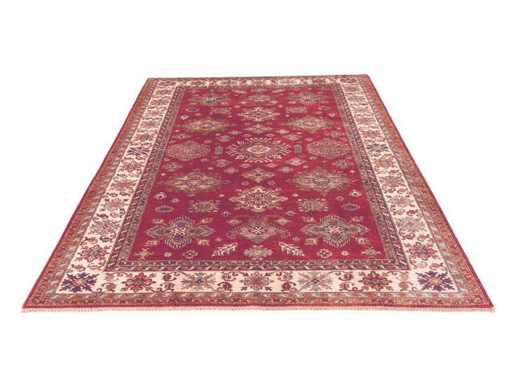 Detail image of 6' 9 x 10' 3 Hand Knotted Kazak Rug