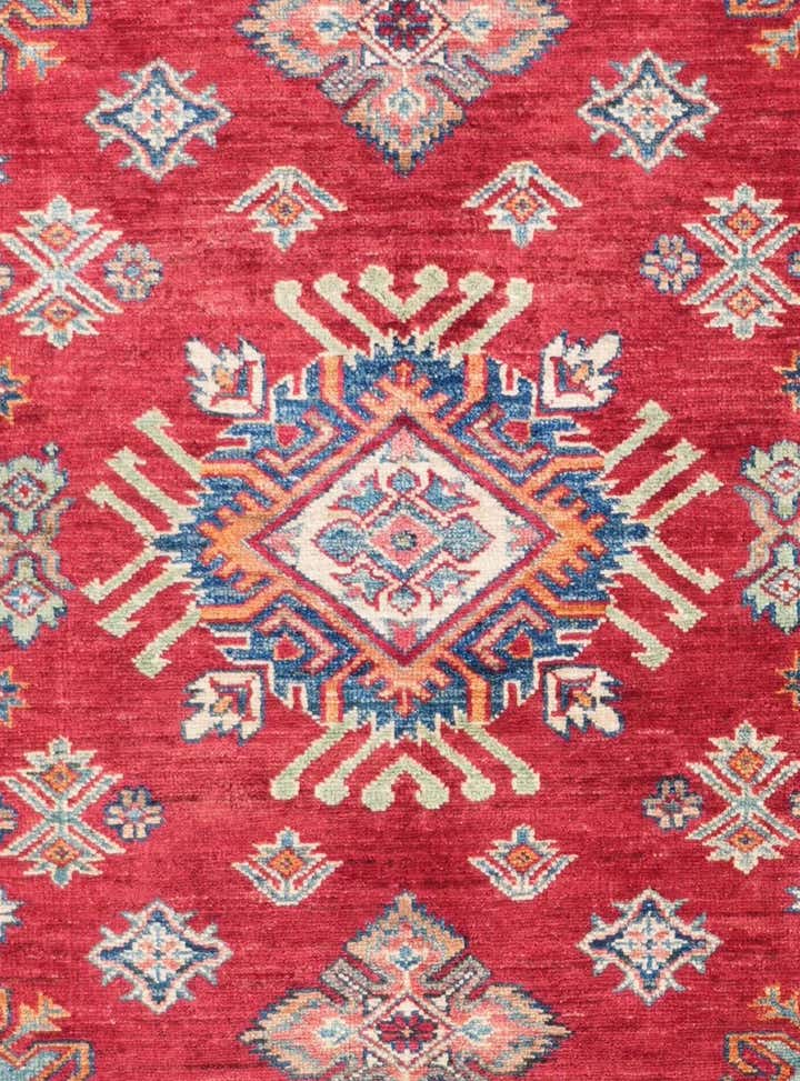 6' 9 x 10' 3 Hand Knotted Kazak Rug