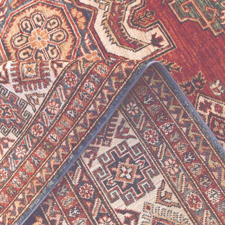 6' 8 x 9' 11 Hand Knotted Kazak Rug