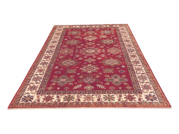 Detail image of 7' x 10' Hand Knotted Kazak Rug