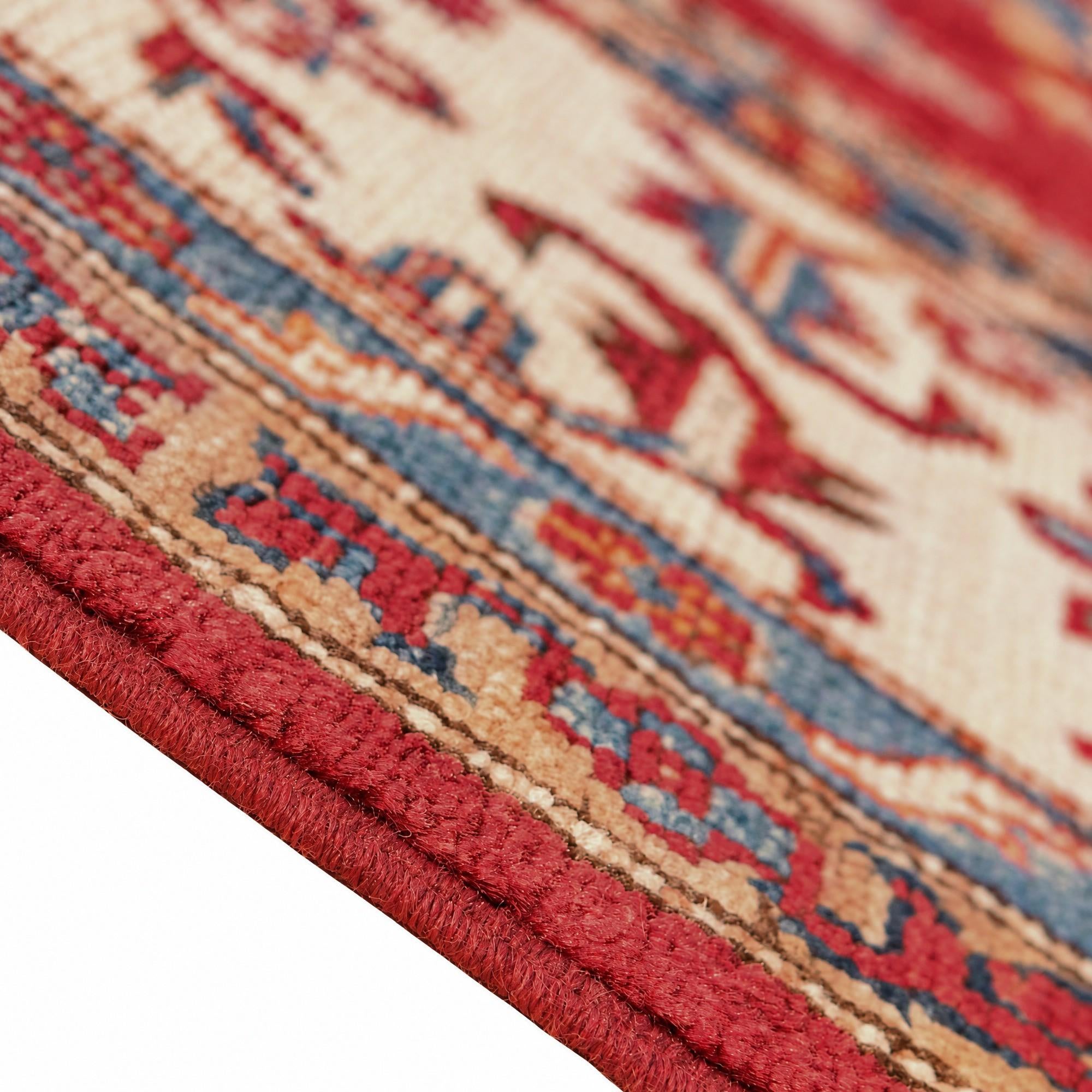 215cm x 305cm Hand Knotted Kazak Rug