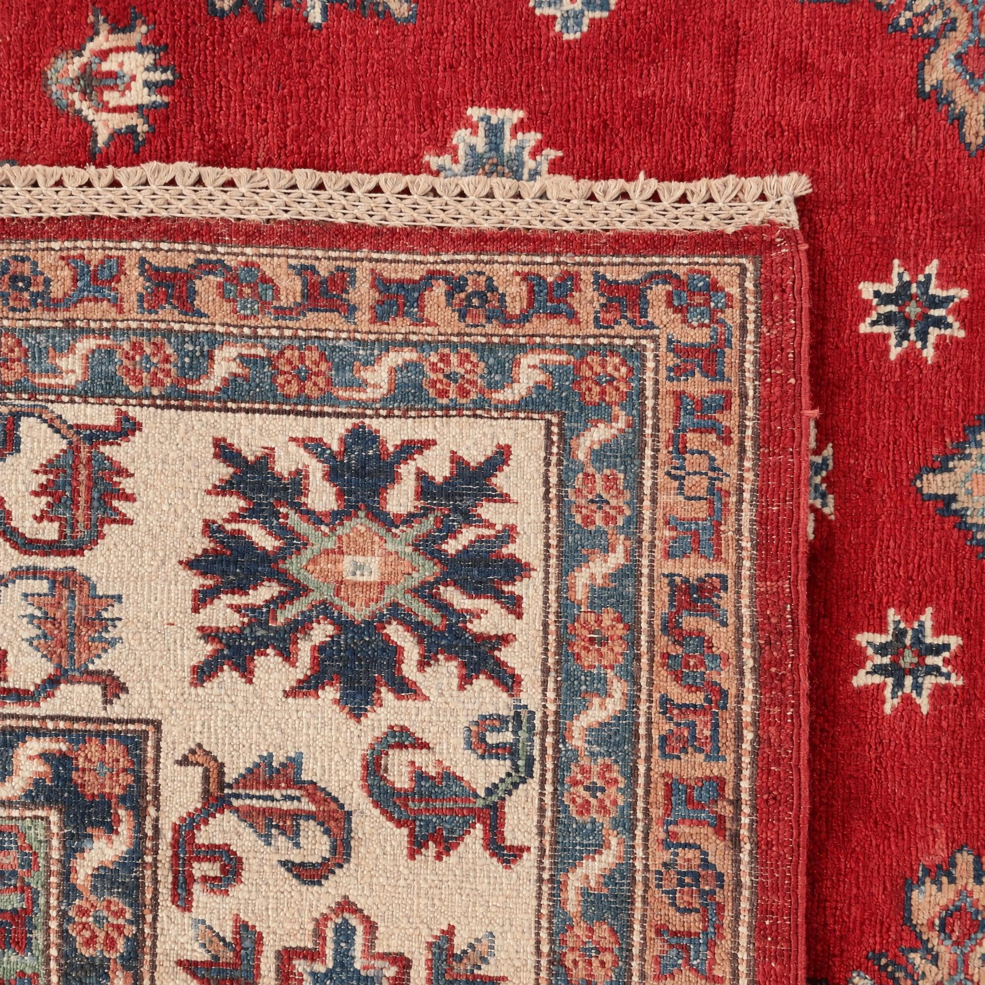 215cm x 305cm Hand Knotted Kazak Rug