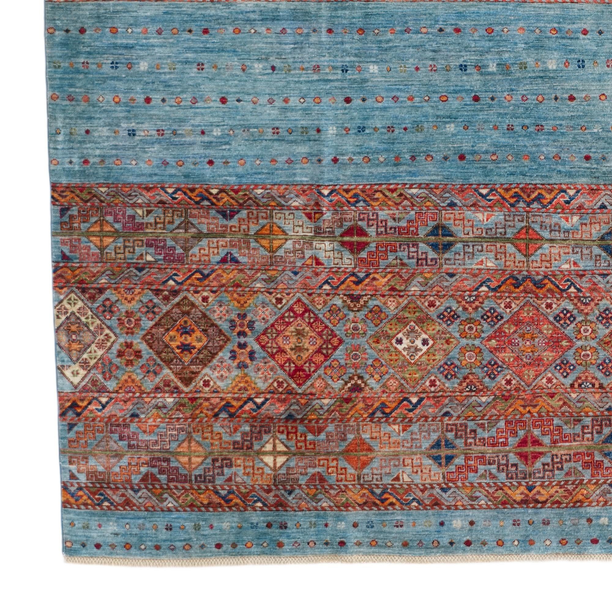 245cm x 310cm Hand Knotted Kazak Rug