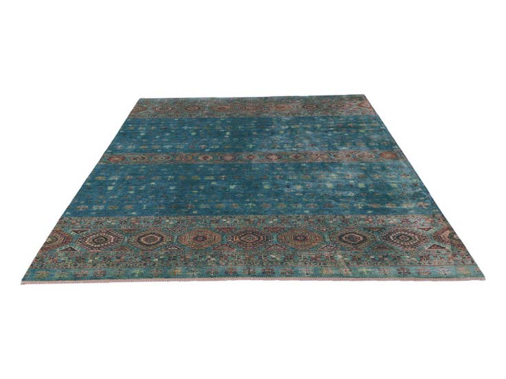 Detail image of 8' 4 x 11' Hand Knotted Kazak Rug