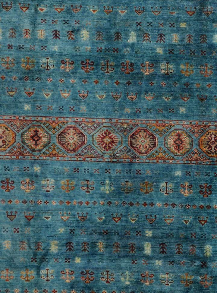 8' 4 x 11' Hand Knotted Kazak Rug