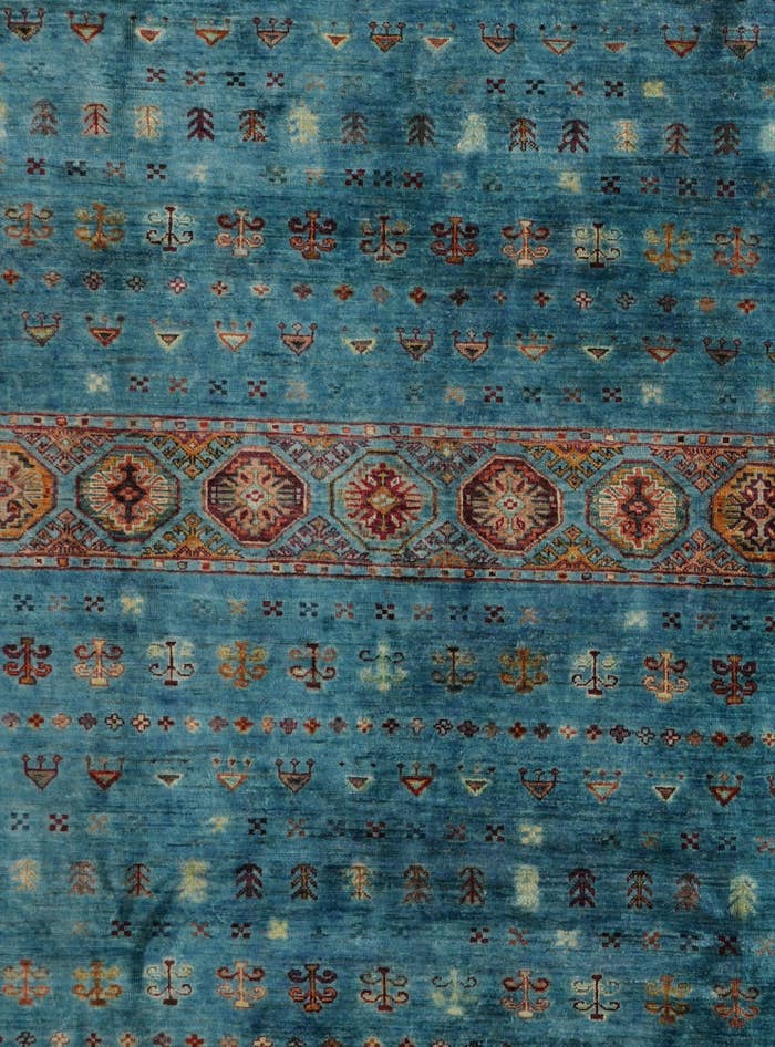 Detail image of 8' 4 x 11' Hand Knotted Kazak Rug