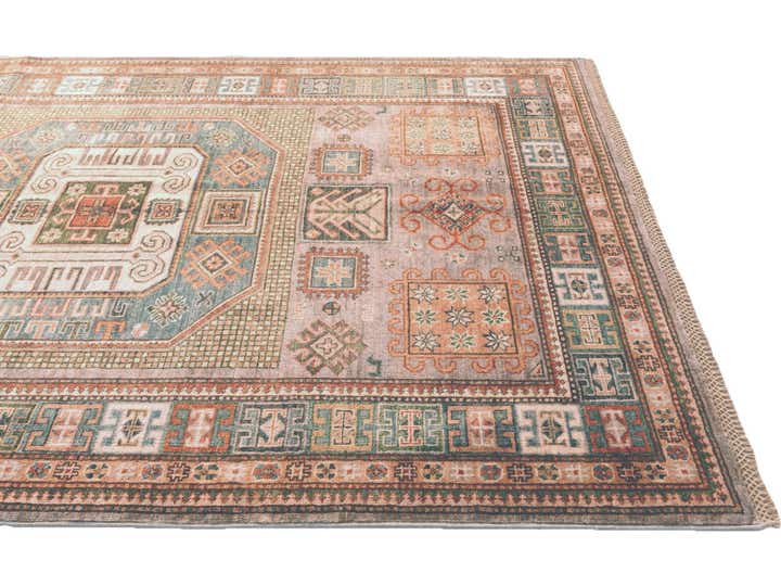 5' x 6' 10 Hand Knotted Kazak Rug