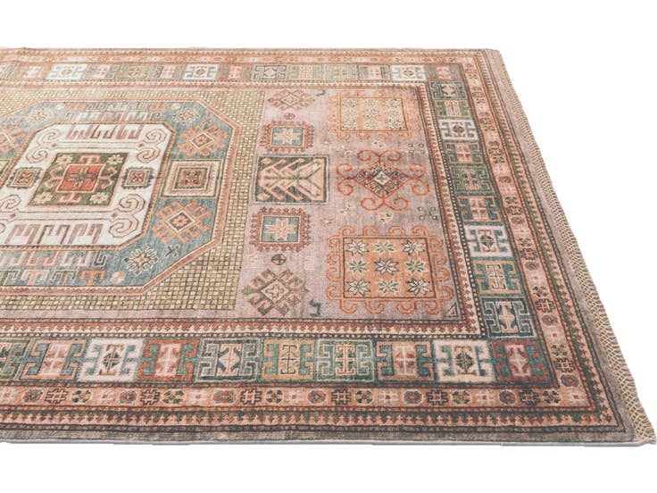 Detail image of 5' x 6' 10 Hand Knotted Kazak Rug