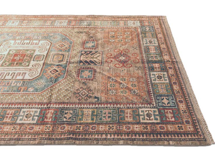 Detail image of 5' x 7' 1 Hand Knotted Kazak Rug