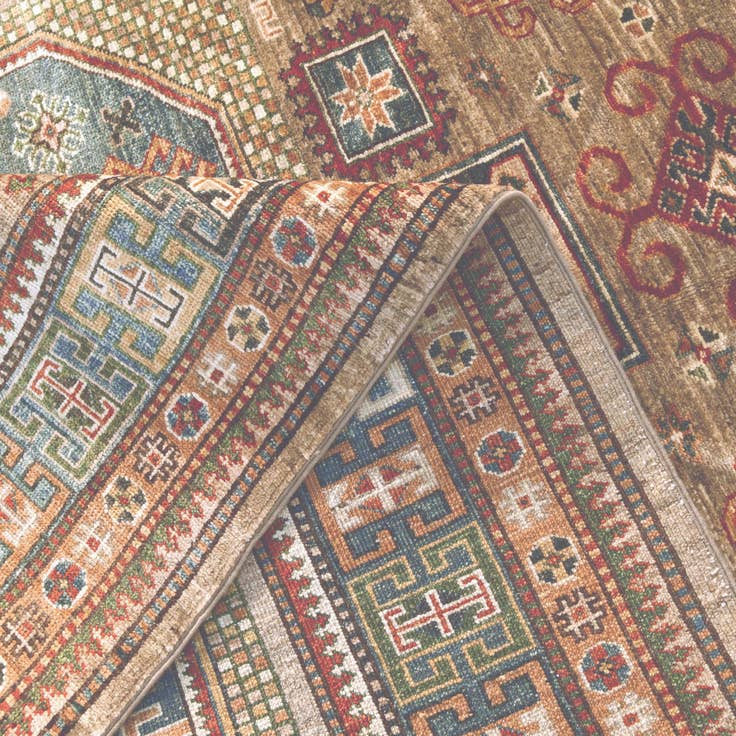Detail image of 5' x 7' 1 Hand Knotted Kazak Rug