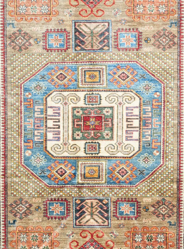 Detail image of 5' x 7' 1 Hand Knotted Kazak Rug