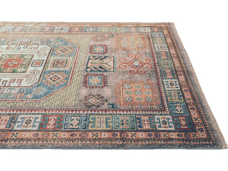 Detail image of 4' 11 x 7' 6 Hand Knotted Kazak Rug