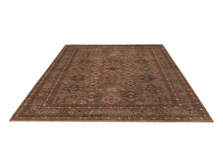 8' 6 x 11' 7 Hand Knotted Kazak Rug
