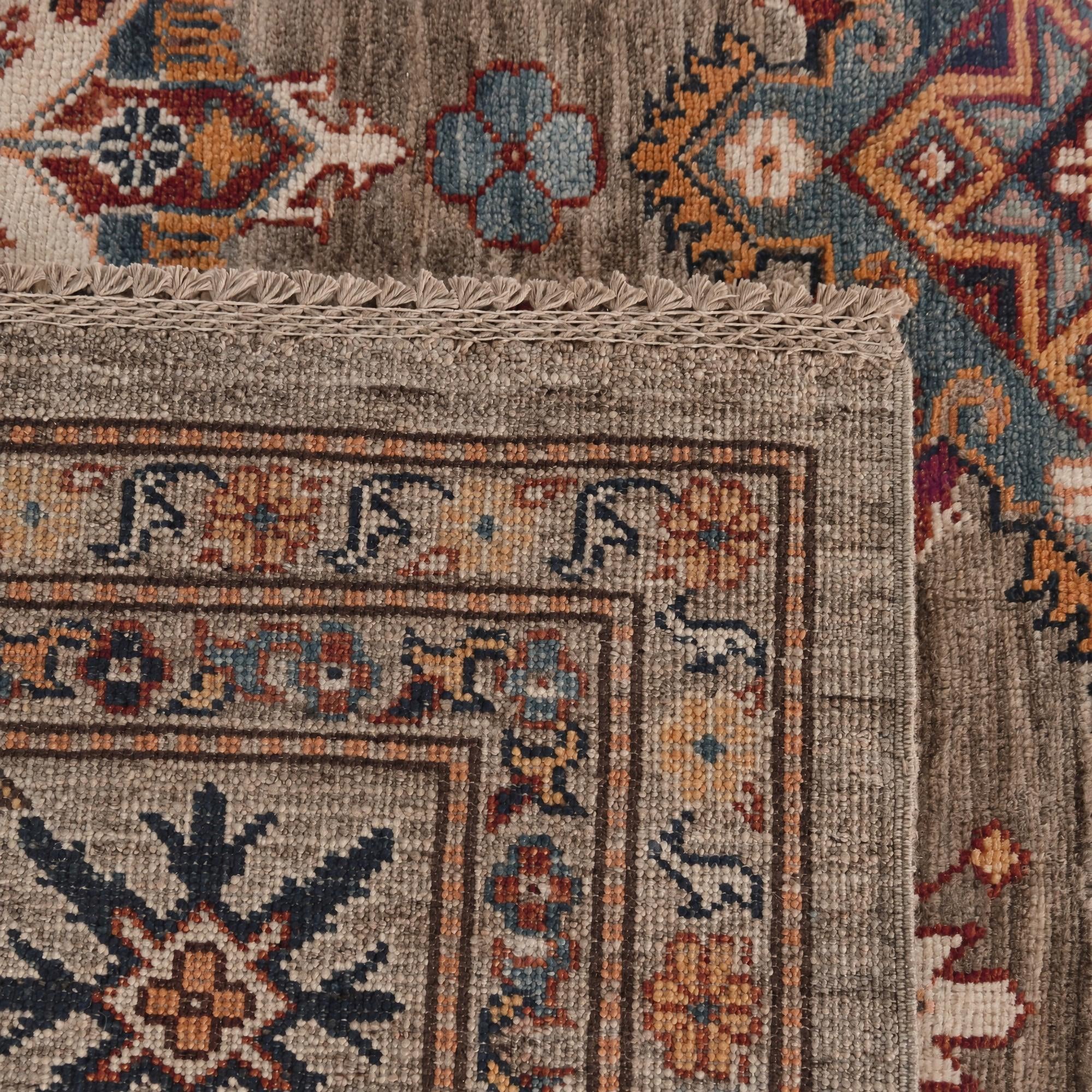 8' 6 x 11' 7 Hand Knotted Kazak Rug