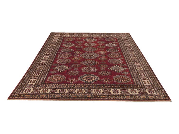 Detail image of 8' 2 x 10' 7 Hand Knotted Kazak Rug