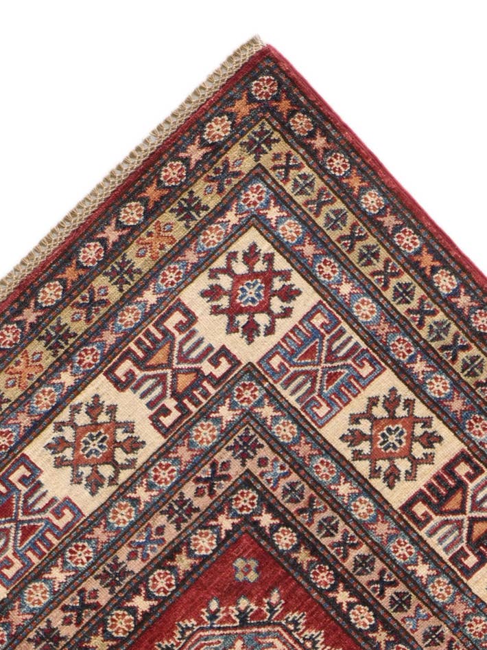 Detail image of 8' 2 x 10' 7 Hand Knotted Kazak Rug
