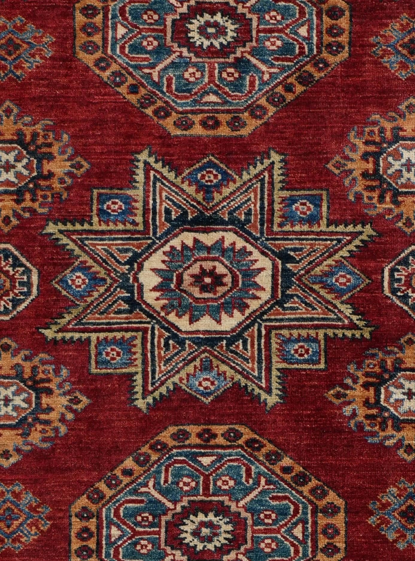 8' 2 x 10' 7 Hand Knotted Kazak Rug