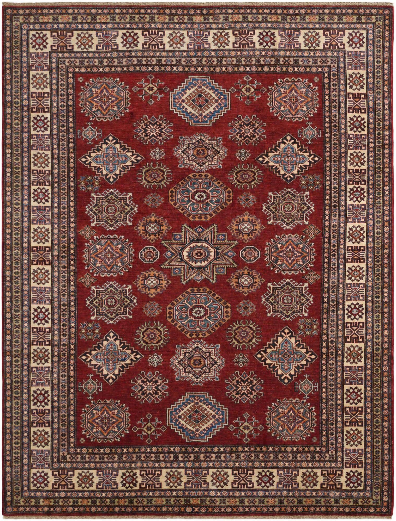 8' 2 x 10' 7 Hand Knotted Kazak Rug