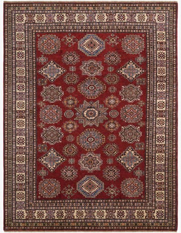 8' 2 x 10' 7 Hand Knotted Kazak Rug