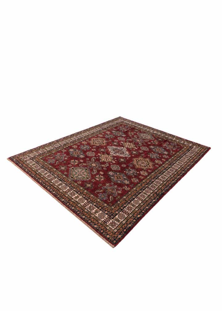 8' 6 x 10' 6 Hand Knotted Kazak Rug