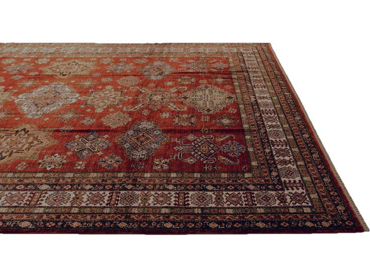 Detail image of 8' 6 x 10' 6 Hand Knotted Kazak Rug