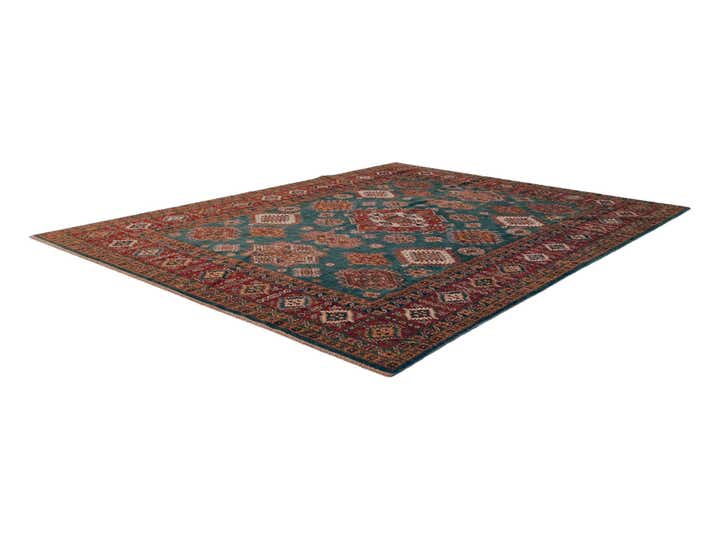 8' 4 x 10' 7 Hand Knotted Kazak Rug