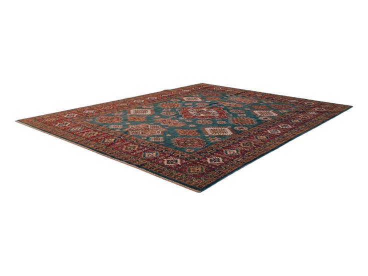 Detail image of 8' 4 x 10' 7 Hand Knotted Kazak Rug