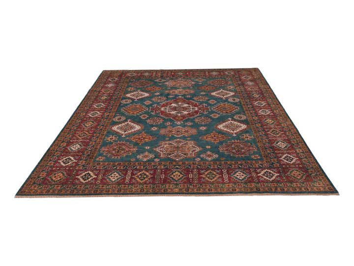 8' 4 x 10' 7 Hand Knotted Kazak Rug