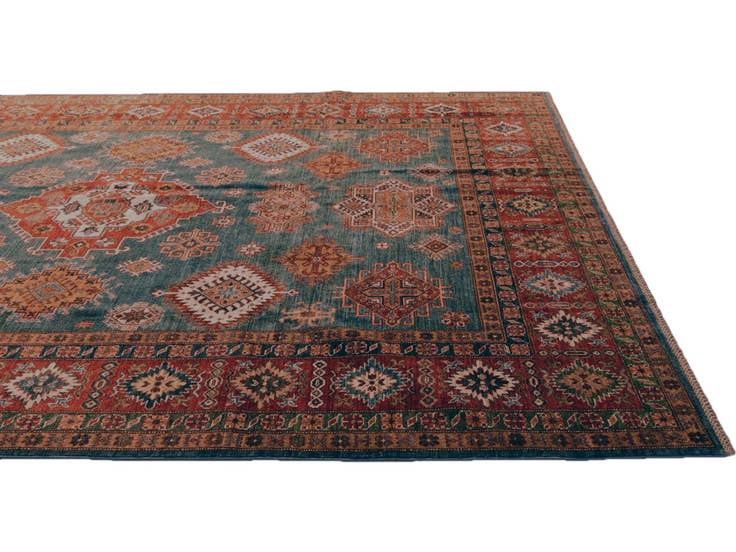 Detail image of 8' 4 x 10' 7 Hand Knotted Kazak Rug