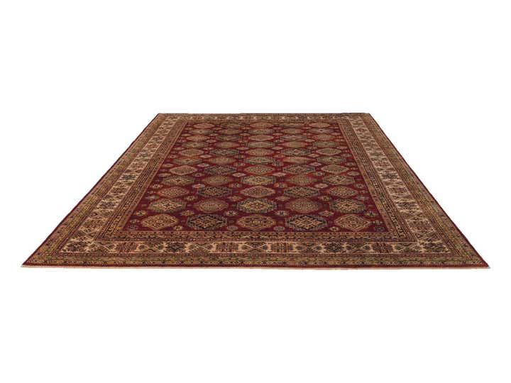 10' 4 x 14' 1 Hand Knotted Kazak Rug