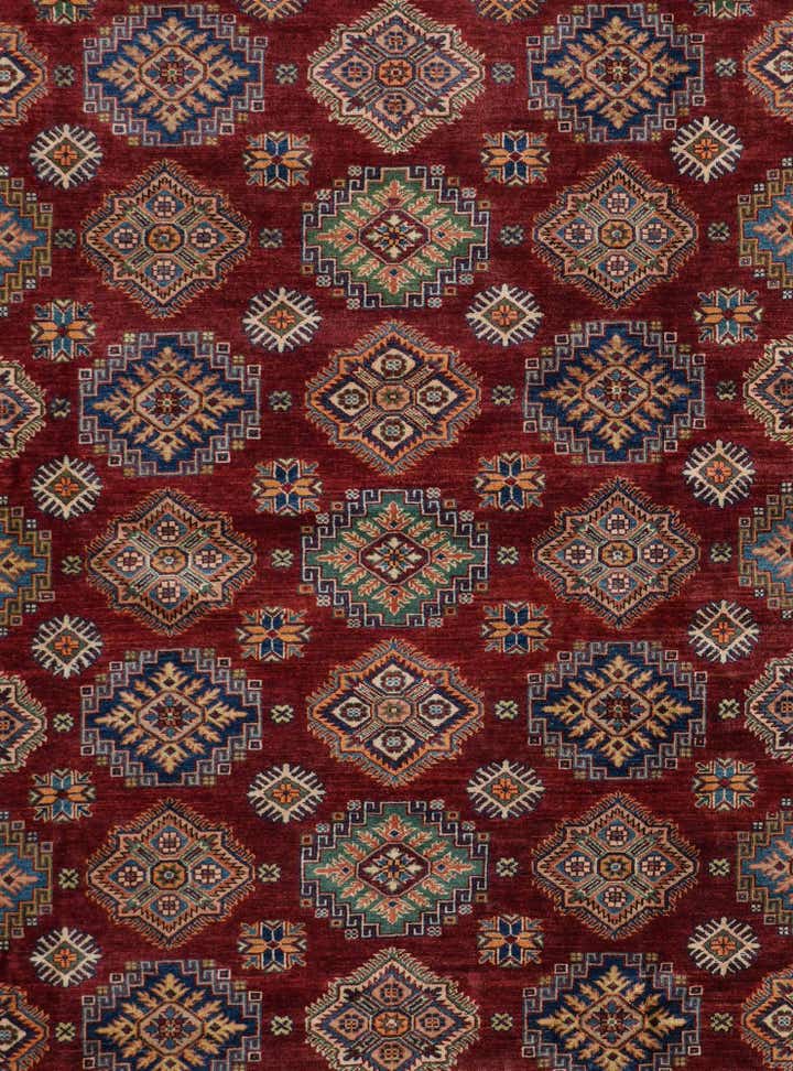 10' 4 x 14' 1 Hand Knotted Kazak Rug