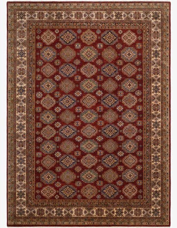 10' 4 x 14' 1 Hand Knotted Kazak Rug
