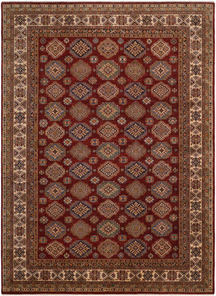 10' 4 x 14' 1 Hand Knotted Kazak Rug