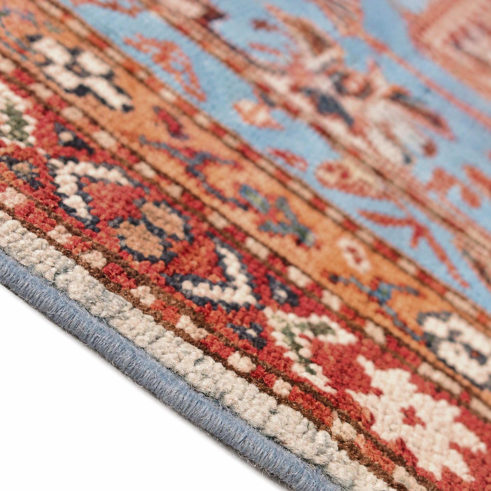 7' 1 x 10' 2 Hand Knotted Kazak Rug