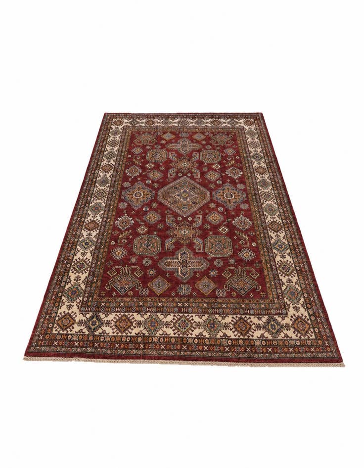 Detail image of 8' 2 x 10' 6 Hand Knotted Kazak Rug